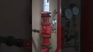 fire all sprinkler line butterfly valve close Kiya Gaya hai #flashing ke dauran #pvcvalves