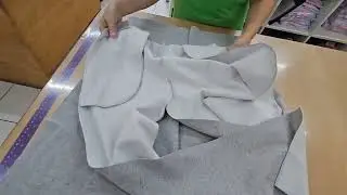 Como montar e costurar calça de moletom com bolsos faca #tutorial 