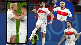 Merih Demiral opens the score 🇹🇷 Turkey Edges Austria in Thriller to Set Up Netherlands Quarterfinal