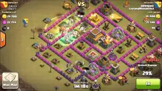 Clan Wars 5 - aerojao Mass Witch Attack