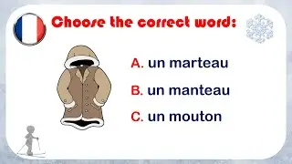 French Vocabulary Quiz - Special Winter !