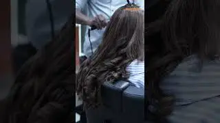 tight corkscrew curls  #hairstyle #surat #luxurioussalon #hairstylecutting #unisex #barbershop