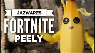 Jazwares Fortnite Peely 4'' collectible action figure solo mode review!