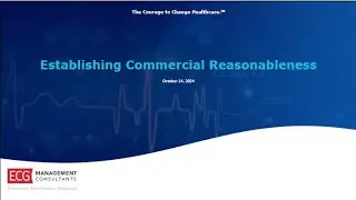 Establishing Commercial Reasonableness Panel Discussion