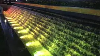 Cabot Square water feature