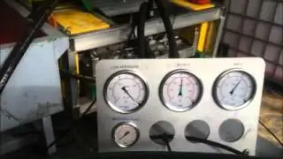 BOP Shutdown system LPM @ 3000 psi test