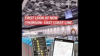 First look at new Thomson-East Coast Line in Singapore