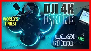 Самый маленький в мире! &mdash; Кинодрон DJI 4K с GPS, весом менее 250 граммов 🔥