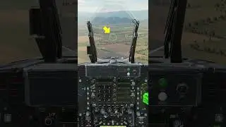 F/A-18C Strafing Tutorial in 60 Seconds #aviation #dcs #dcsworld #military #f18 #f18c #f18hornet
