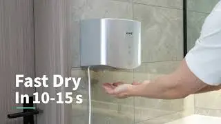 Ak2630S wall mounted high speed ABS mini hand dryer