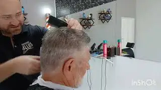 Agora  sim Eli  achou um &oacute;timo cabeleireiro 