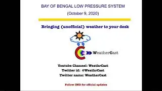 Bay of Bengal Low Pressure (October 9, 2020)