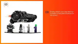 Uniquedisplay Display Stand for LEGO 76303 Batman Tumbler &ndash; Assembly Tutorial