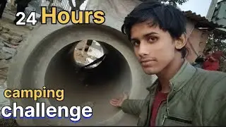 24. Hours 😱 camping challenge