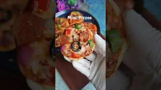 Mini Pizzas 🍕 with How to Freeze Tips ⬆️ #shorts #ytshorts #youtubeshorts #shortsfeed #pizza