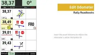 Rally Roadbooks: Edit Odometer