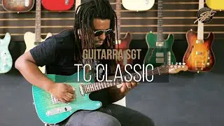 Guitarra SGT TC CLASSIC TRANSLUCID GREEN - Demo by Tiago Skiter