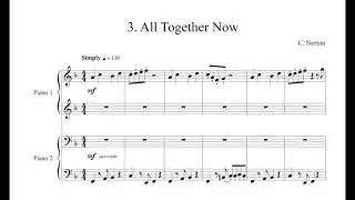 C. Norton - 3. All together now - Microjazz Piano duets collection 1 for piano four hands (score)