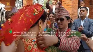बल्क्षी धुव्रे लगन गाठोमा बाधिय | wedding of Marichman Shrestha ( Balchhi Dhurbe )