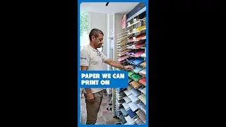 Printing paper options at The Copy Shop
