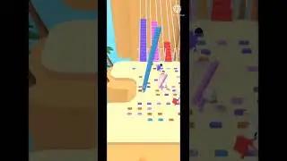 bridge Race Gameplay Walkthrough All Level 17 - 29 Update (Android,iOS) Part 1Wellcome#short