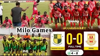 SIMMS Vs Prempeh College|| 4:3 Penalties