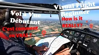 Bretagne - Périgord à vue, en ULM. C'est comment en vrai? [english subtitles] Visual flight