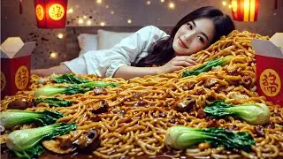 Which Food Bed Would You Sleep On? 😋 4 Minutes of Dreamy Food Beds | Satisfying AI ASMR