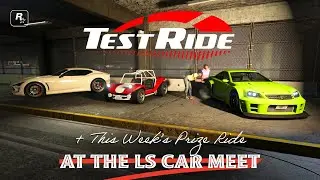 GTA: Online. This week&rsquo;s Test Track Vehicles + Prize Ride at The LSCM. &bull; Available til Feb. 4th. &bull; 🚗
