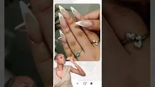 YOU Can Do Salon French Tips Yourself! #nails #diynails #naildesign