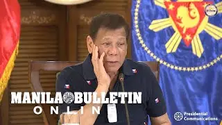 Duterte reiterates opposition to Manila Bay reclamation projects