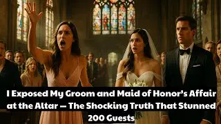 I Exposed My Groom and Maid of Honor&rsquo;s Affair at  Altar-  The Shocking Truth That Stunned 200 Guests