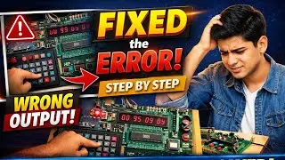 Solved Microprocessor Kit Error 🔥 Student Getting Wrong Output Fixed Step by Step | Practical Learn