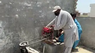 How to make water pump 8 inches Sabir kunri YouTube channel