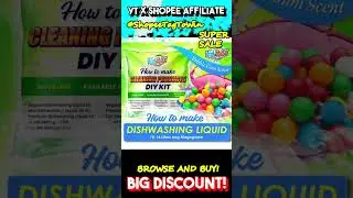 PREMIUM DISHWASHING LIQUID KIT | #shopeetagtowin #ShopeeTagToWin