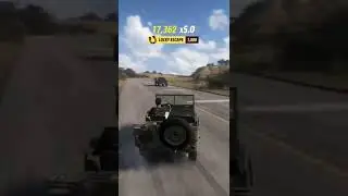 Forza horizon 5 - Willys jeep drift car #shorts