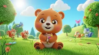 Cuddly Cub 🐻 | Kids Story & Learning Video for Toddlers & Preschoolers