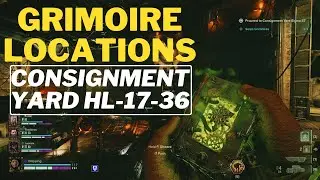 DARKTIDE: All Grimoire Locations - Consignment Yard HL-17-36 (Warhammer 40k Guide)