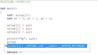 5.6 Pointer Arrays;Pointers to Pointers