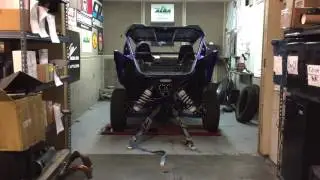 ALBA RACING YAMAHA YXZ1000R TRIPLE FULL SYSTEM DYNO