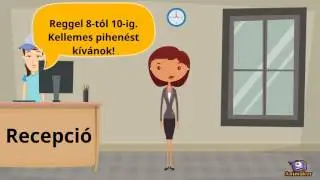 Hungarian lesson: A sz&aacute;llod&aacute;ban -in the hotel