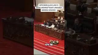 RUU Perampasan aset sampai sekarang tidak dikerjakan #dpr #dprri #koruptor #ruuperampasanaset