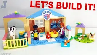 Набор LEGO Friends 2026 Ветеринарная клиника 42696: распаковка, сборка и обзор.
