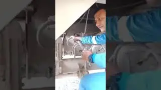 تحضير او رجلاش الفرامل فى المقطوره