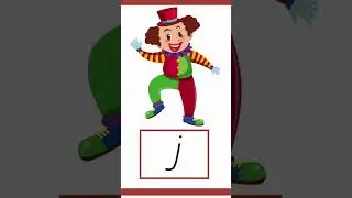 J for Joker 🫗 | Alphabet J for Kids | Repeat 3 Times | Preschool ABC Learning #abc #alphabet #kids