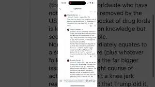 I had a Facebook argument about Venezuela. Turns out this Trump supporter and I mostly agree. 🤷