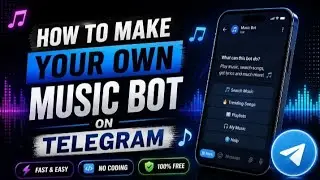 HOW TO MAKE OWN TELEGRAM MUSIC BOT! TELEGRAM MUSIC BOT KAISE BANAY 2026 ALL IN ONE VIDEO! ZEXXY H4X 