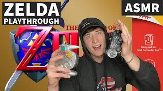 ASMR | Zelda Ocarina of Time pt. 1 (controller sounds and whispers)