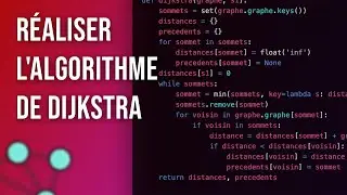 Réaliser l'Algorithme de Dijkstra