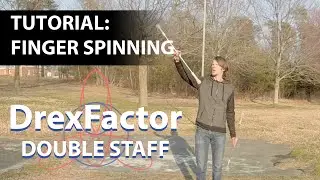 Beginner Double Staff Tutorial: Finger Spinning